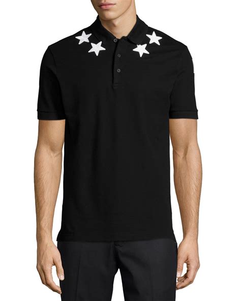 givenchy star polo|givenchy polo shirt sale.